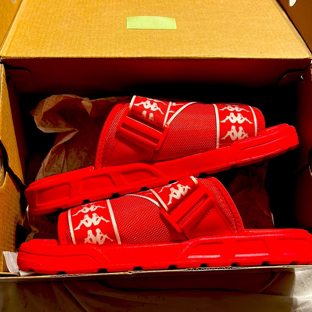 Too small for me never been worn fresh out of the box